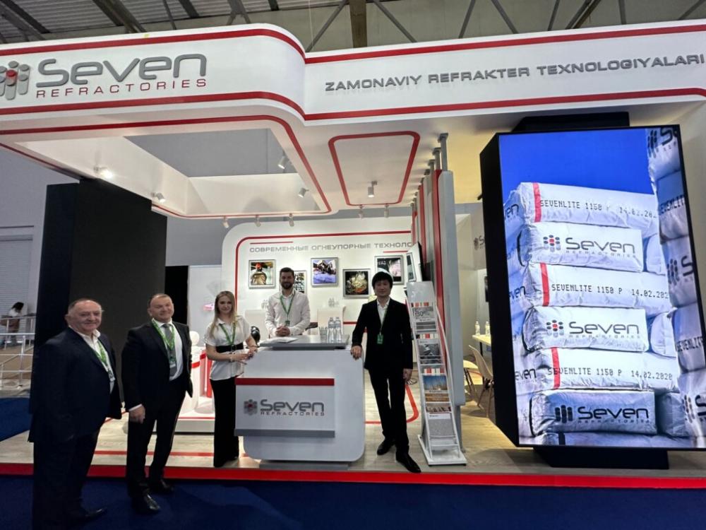 Компания ТОО «Seven Refractories Asia» в очередной раз приняла участие и презентовала свой стенд на «Иннопром. Центральная Азия»